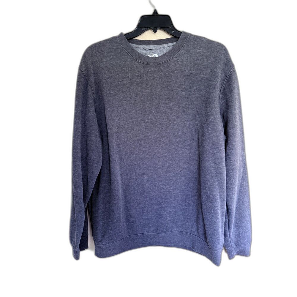 MTA Sport Heather Gray Fleece Crewneck‎ Sweatshirt XL Mens/Unisex